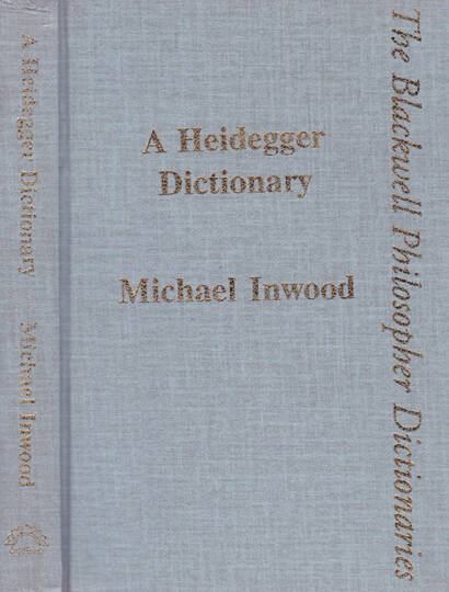 A Heidegger Dictionary  - معجم هايدغر