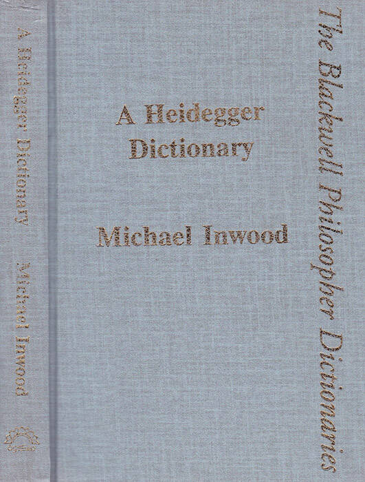 A Heidegger Dictionary  - معجم هايدغر - 1