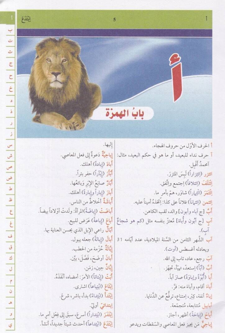 Akdem Arapça-Arapça Sözlük  - المعجم الكافي عربي - عربي - 2