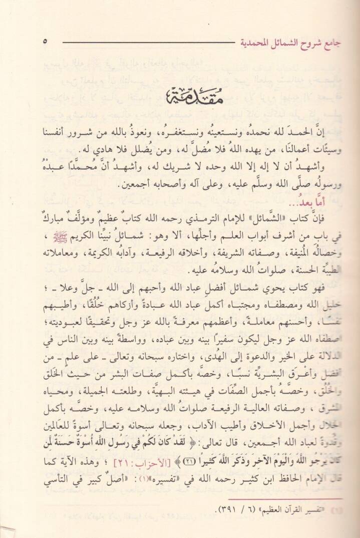 Cami Şuruhiş-Şemailil-Muhammediyye vel-Hasailül-Mustafaviyye - جامع شروح الشمائل المحمدية والخصائل المصطفوية - 2