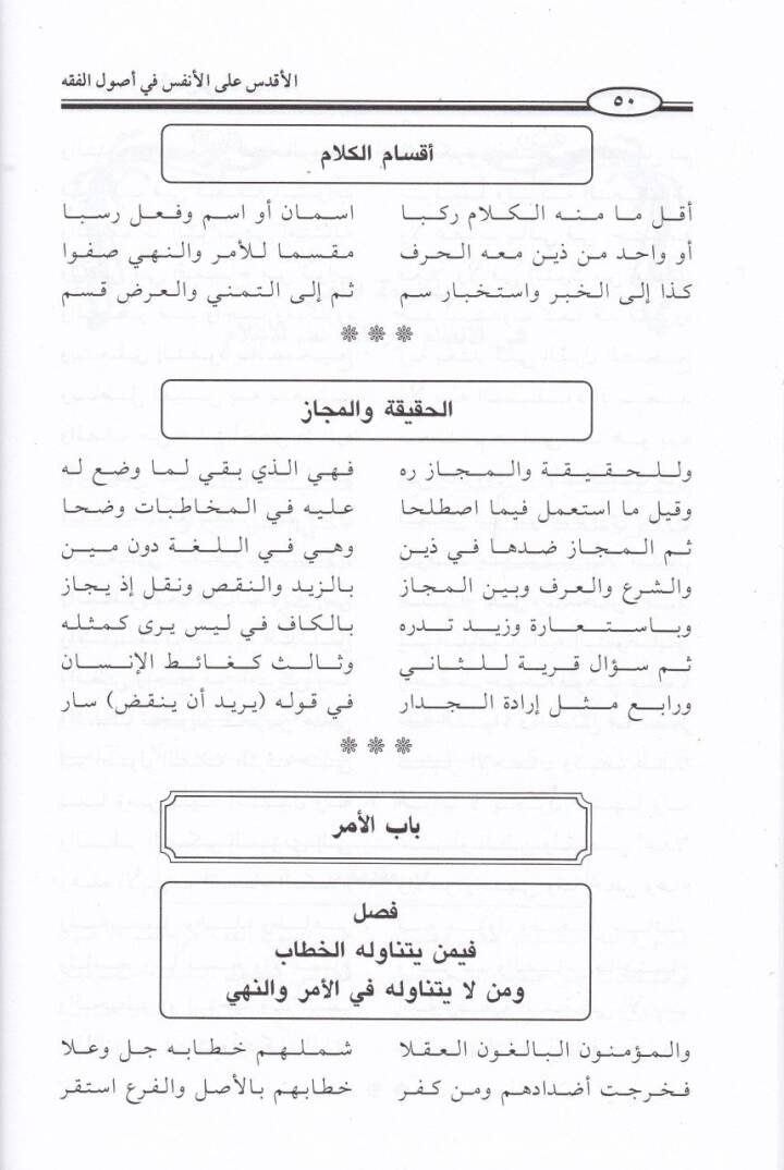 El-Akdes alal-Enfes fi Usulil-Fıkh - الأقدس على الأنفس في أصول الفقه - 2
