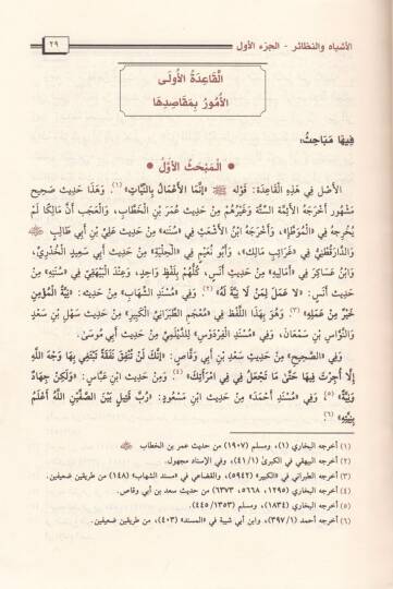 El-Eşbah ven-Nezair fi Kavaid ve Furui Fıkhiş-Şafiiyye  - الأشباه والنظائر في قواعد وفروع فقه الشافعية - 2