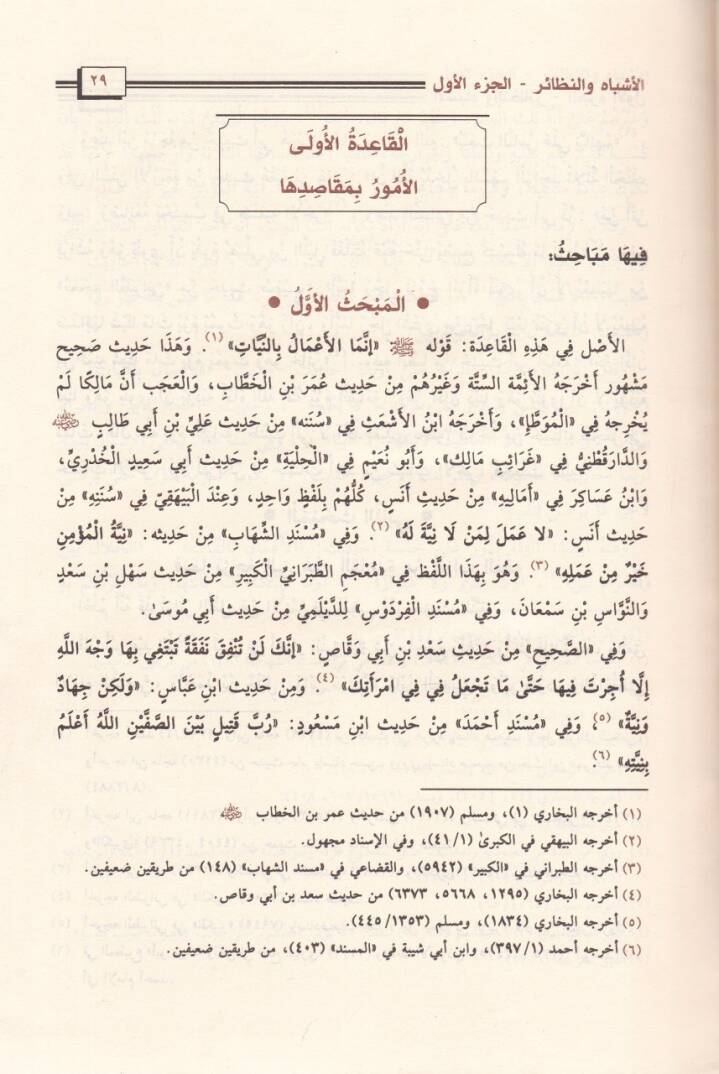 El-Eşbah ven-Nezair fi Kavaid ve Furui Fıkhiş-Şafiiyye  - الأشباه والنظائر في قواعد وفروع فقه الشافعية - 2
