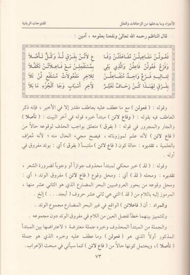 El-Fütuhatür-Ribaiyye alal-Kasidetis-Sabaiyye El-Müsemma Fethil-Cevadil-Mennan ala Manzumetis-Saban - الفتوحات الربانية على القصيدة الصبانية المسمى فتح الجواد المنان على منظومة الصبان - 2