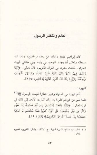El-İstifa min Siretil-Mustafa İhtasarühu min Kitabihi Rasulellah ve Hatemen-Nebiyyin Din ve Devle - الاصطفاء من سيرة المصطفى ﷺ

 اختصره من كتابه رسول الله وخاتم النبيين دين ودولة - 2