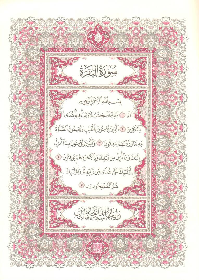 el-Kuranül-Kerim mücze - القرآن الكريم مجزأ 17*24 - 2