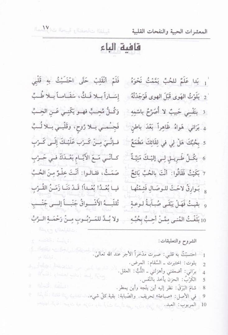 El-Maşeratül-Hubbiye ven-Nefehatül-Kalbiye vel-Lefehatüş-Şevkıyetül-Hubbiye  - المعشرات الحبية والنفحات القلبية واللفحات الشوقية الحبية - 2