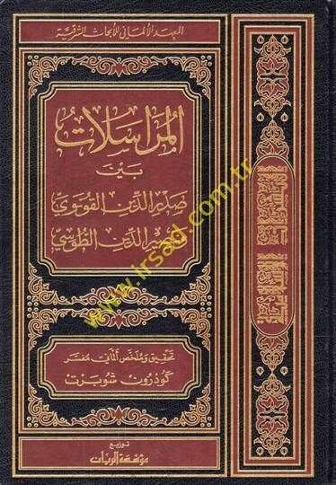 El-Müraselat beyne Sadreddin Konevi ve Nasırüddin Et-Tusi Annaeherungen : der Mystisch Philosophische Briefwechsel Zwischen Sadr Ud-Din Qonawi und Nasir Ud-Din-i Tusi - المراسلات بين صدرالدين القونوي وناصرالدين الطوسي