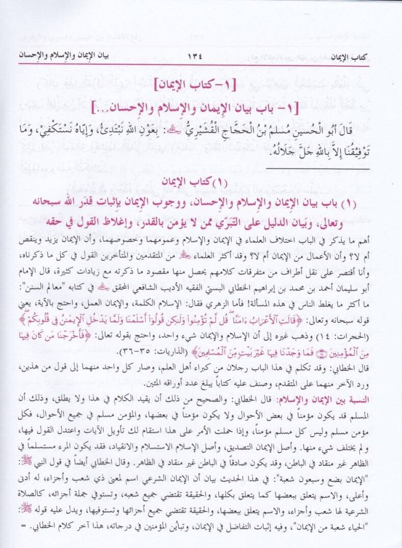 Es-Sahih li-Müslim Sahihu Müslim - الصحيح لمسلم صحيح مسلم مع شرح الإمام محيي الدين النووي - 3
