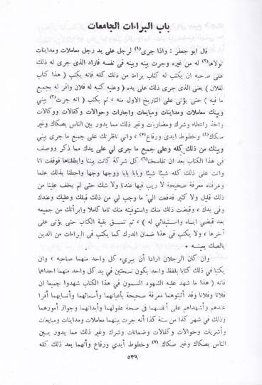 Eş-Şurutüs-Sagir  - الشروط الصغير - 3