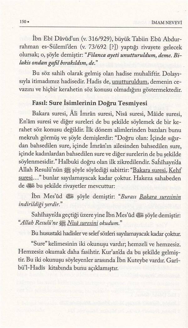 Et Tibyan Tercümesi - Kur'an okuma adabı | التبيان في آداب حملة القرآن - 2