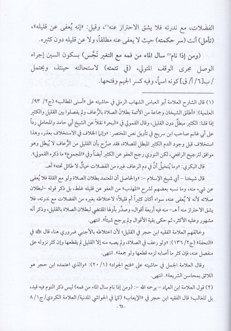 Fethül-Cevad fi Şerhu Manzumeti İbnil-İmad fin-Necesat El-Mafu anha - فتح الجواد في شرح منظومة ابن العماد في النجاسات المعفو عنها - 2