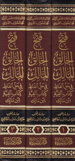 Fethul-Halikil--Malik fi Halli Elfaz Kitab Elfiye İbn Malik - فتح الخالق المالك في حل ألفاظ كتاب ألفية ابن مالك - 2