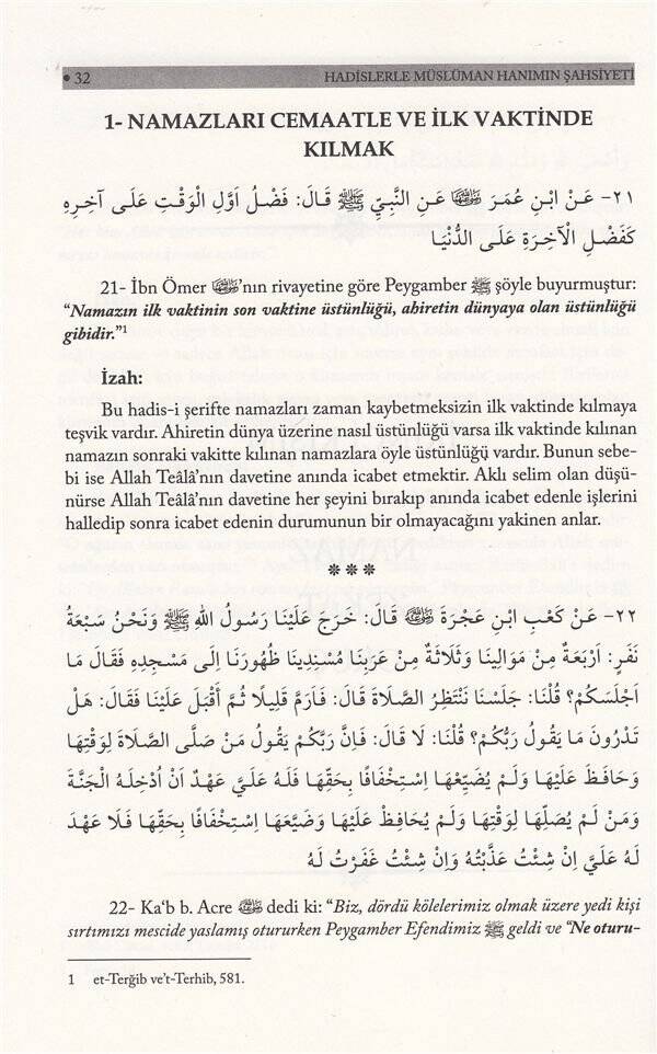 Hadislerle Müslüman Hanımın Şahsiyeti | أحاديث شخصية المرأة المسلمة - 3