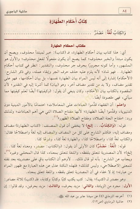 حاشية الامام البكوري شجاع