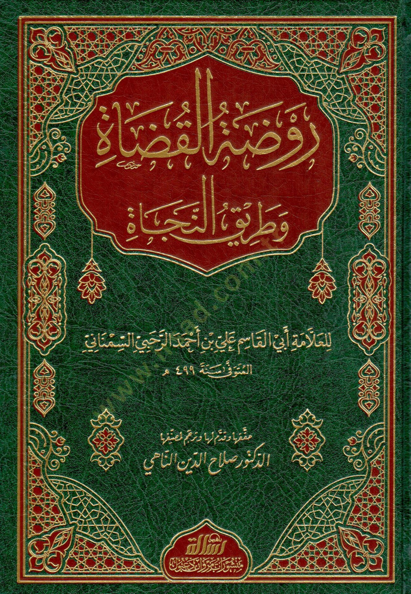 Ravdatul Kuzat ve Tarikul Necat - روضة القضاة وطريق النجاة