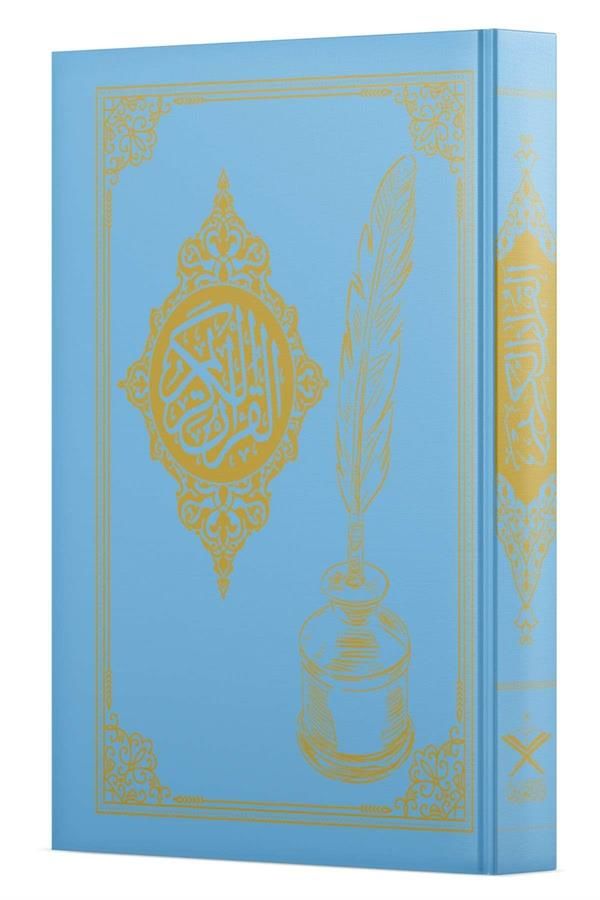 Turkuaz Gölgeli Kuran-ı Kerim