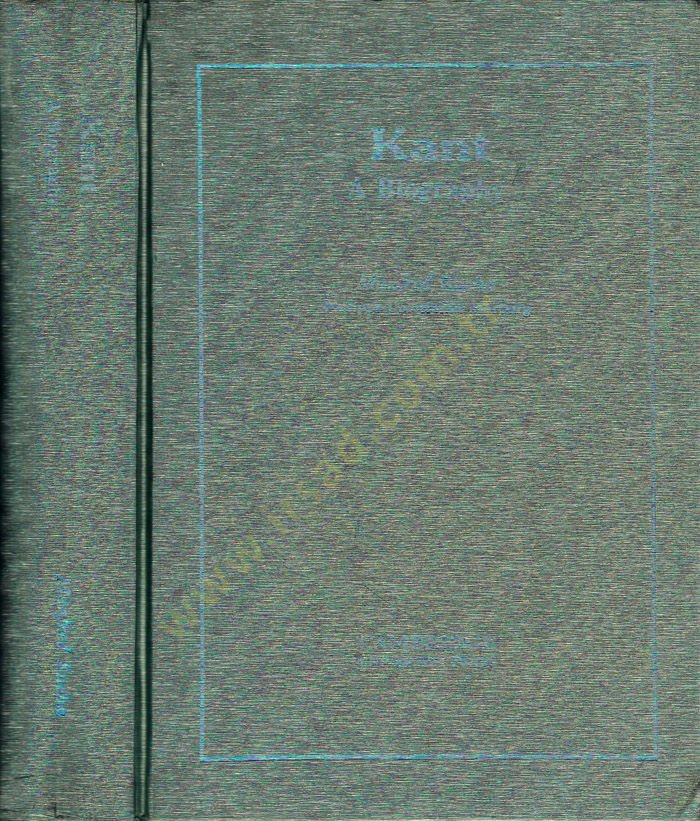 كانط: سيرة ذاتية - سيرة كانت