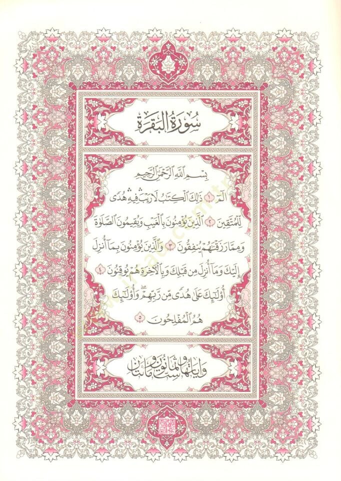 سورة القرآن - القرآن الكريم مجزأ 17*24