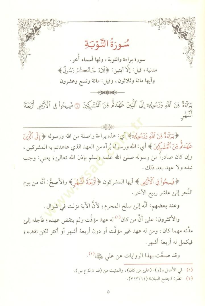 Camiul Beyan fi Tefsiril Kuran - جامع البيان في تفسير القرآن - 3