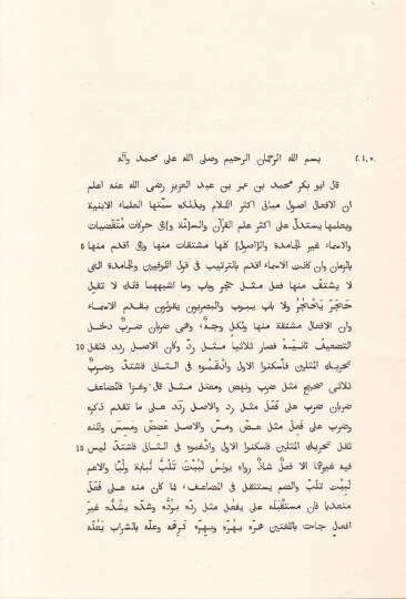 Kitabül-Efal Sefer fihi Cemi Kitabil-Efalis-Sülasiyye ver-Rübaiyye biittifak Meaniha ve Harekatuha ve İhtilafuha - كتاب الأفعال سفر فيه جميع كتاب الافعال الثلاثية والرباعية باتفاق معانيها وحركاتها واختلافها - 2