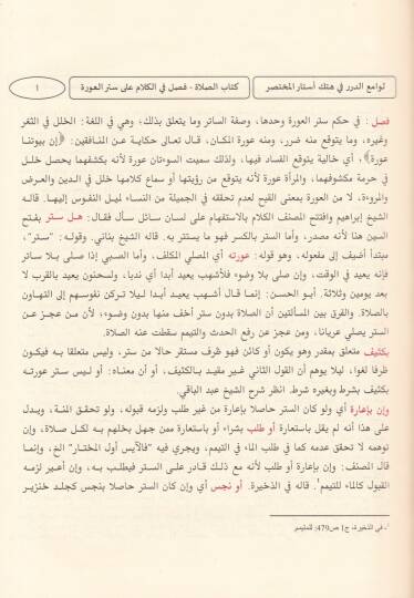 Levamiüd-Dürer fi Hetkil-Estaril-Muhtasar - لوامع الدرر في هتك أستار المختصر شرح مختصر خليل - 3