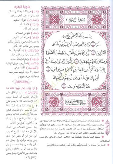 el kuranul kerim ve bihamishihit tibyan fi beyani meani kelimatil kuran - القرآن الكريم وبهامشه التبيان في بيان معاني كلمات القرآن - 2