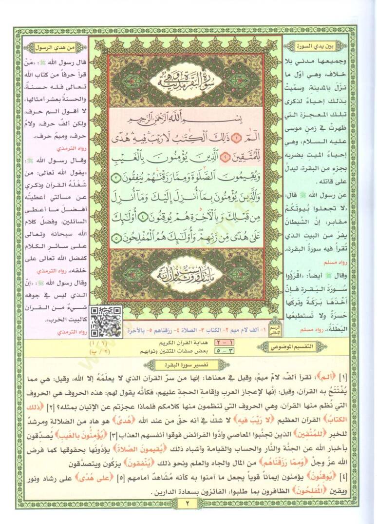et taksimul mevdui lil hafizil mutkin mea esbabin nuzul ve sherhun lil mufredat - التقسيم الموضوعي للحافظ المتقن مع أسباب النزول وشرح للمفردات - 2