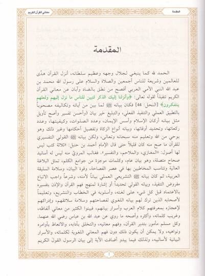Meanil-Kuran : Tefsirun Lugaviyyin Mucez Tefsirun Lugaviyyin Mucez - معاني القرآن الكريم  تفسير لغوي موجز - 3