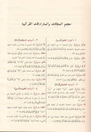 Mucemül-Mecellat vel-Müteradifatül-Kuraniyye  - معجم المجالات و المترادفات القرآنية - 2