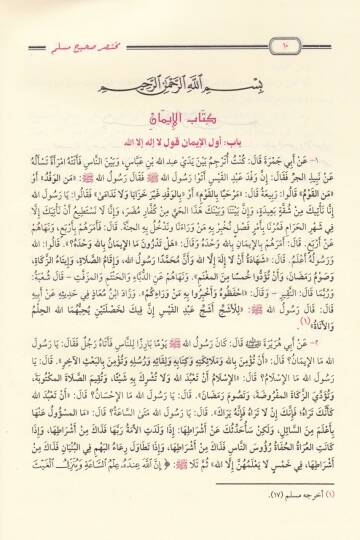Muhtasar Sahihi Müslim  - مختصر صحيح مسلم - 2