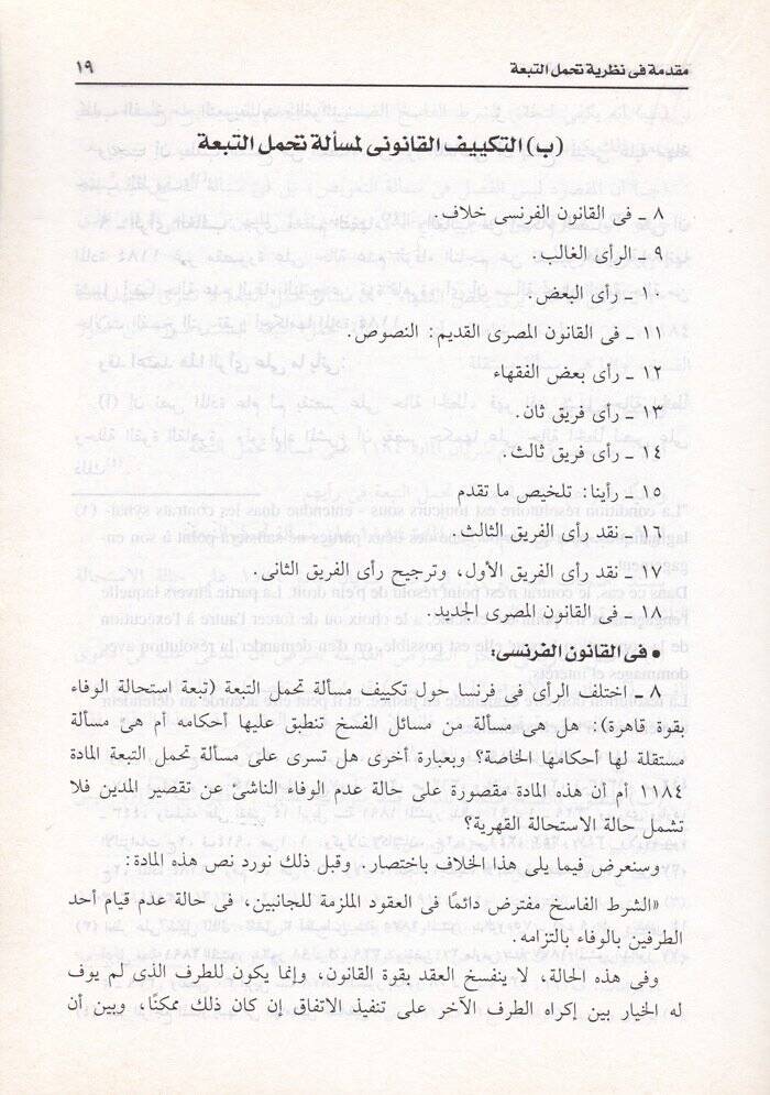 Nazariyyetu Tahammülit-Tebia fil-Fıkhil-İslami: El-Mezhebül-Hanefi - نظرية تحمل التبعة في الفقه الإسلامي المذهب الحنفي - 2