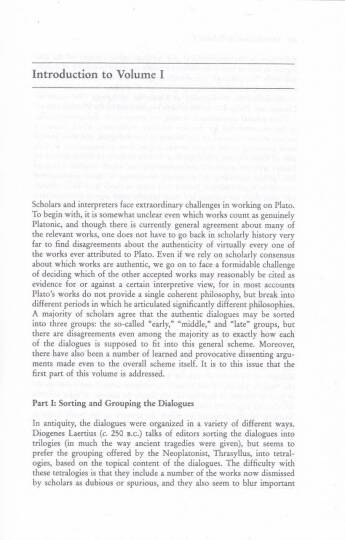 Plato Critical Assessmenes - أفلاطون التقييم الحرج - 3