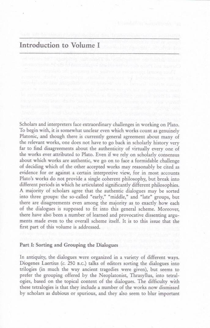Plato Critical Assessmenes - أفلاطون التقييم الحرج - 3