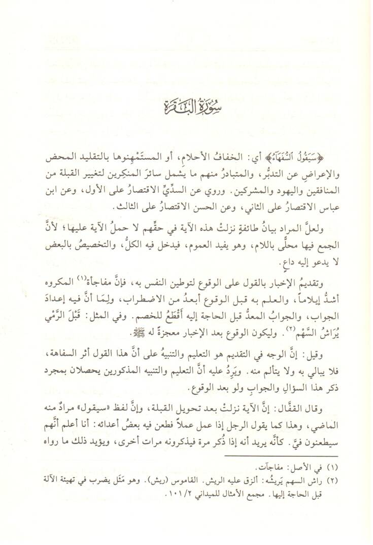 Ruhül-Meani fi Tefsiril-Kuranil-Azim ves-Sebil-Mesani - روح المعاني في تفسير القرآن العظيم والسبع المثاني - 3