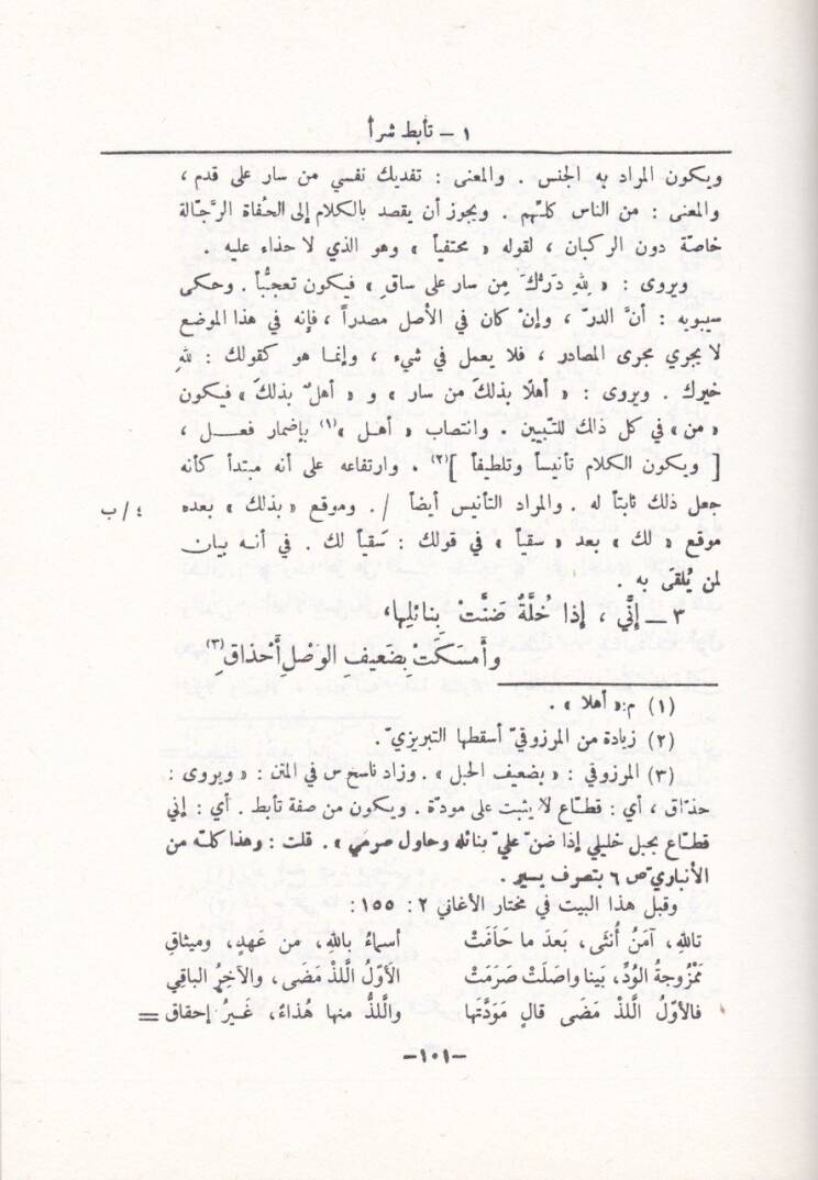 Şerhu İhtiyaratil-Mufaddal  - شرح إختيارات المفضل - 3