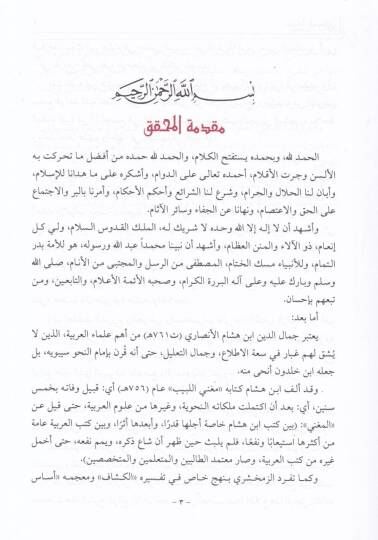 Şerhüd-Demamini ala Mugnil-Lebib - شرح الدماميني على مغني اللبيب وعليه تعليقات الإمام تقي الدين أحمد بن محمد الشميني - 3
