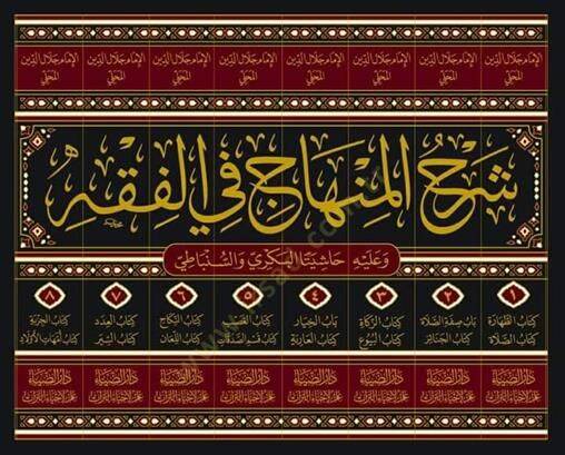 Şerhül-Minhac fil-Fıkh ve aleyhi Haşiyetül-Allame Ebil-Hasan el-Bekri Hadil-Müddekik li-İbaretil-Muhakkik - Haşiyetül-Allame Şihabüddin Ahmed b. Ahmed b. Abdülhak es-Sinbati  - شرح المنهاج في الفقه وعليه حاشية العلامة أبي الحسن البكري هادي المدقق لعب - 2