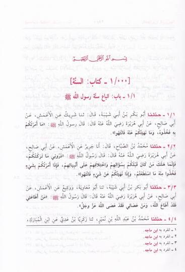 Sünenu İbn Mace ve maahu Talikatu Misbahiz-Zecace fi Zevaidi İbn Mace lil-İmam El-Busiri - سنن ابن ماجة ومعه تعليقات مصباح الزجاجة  في زوائد ابن ماجه للإمام البوصري - 3