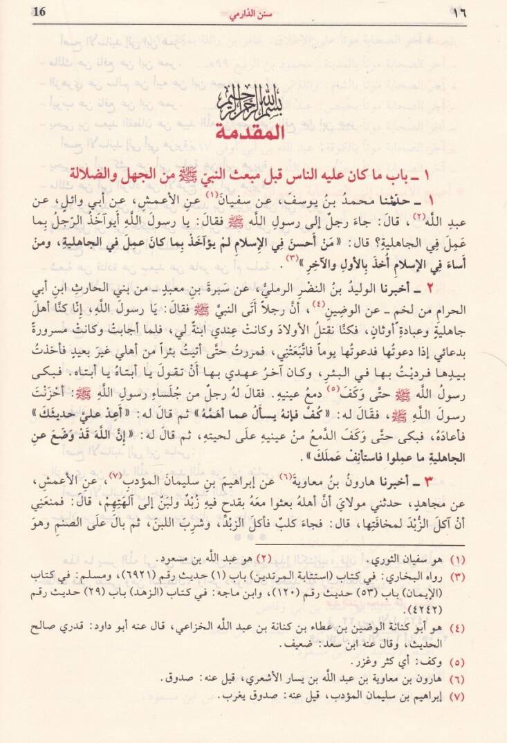 Sünenüd-Darimi  - سنن الدارمي - 2