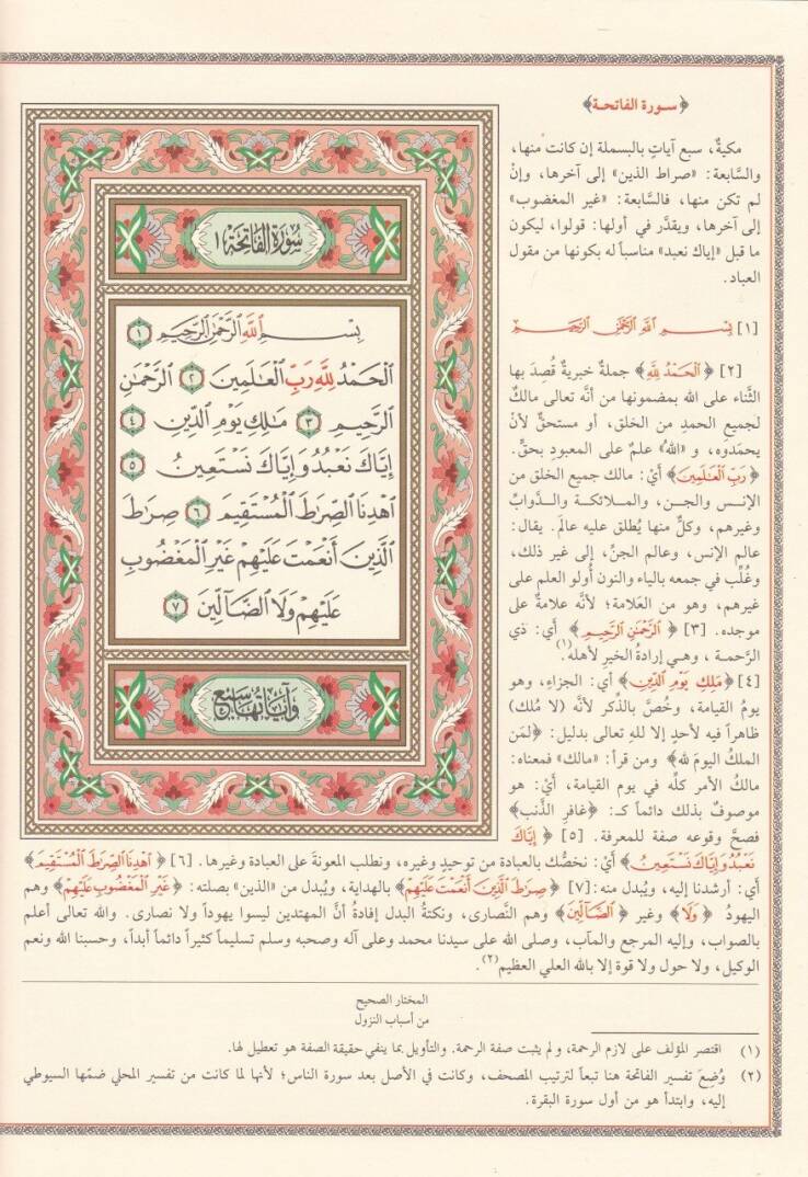 Tefsirül-İmameynil-Celaleyn  - تفسير الجلالين بهامش القرآن الكريم - 2