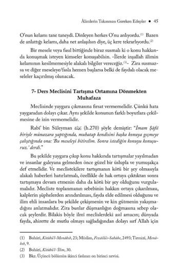 Tezkiratüs Sami Tercümesi - İlim Yolunun Edepleri | آداب طريق العلم - 3