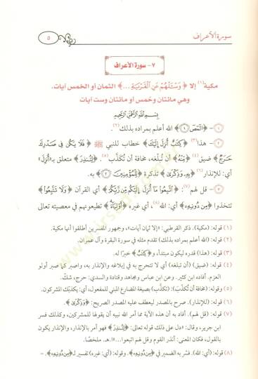 Tenvirül-ayneyn bi-şerhi Tefsiril-Celaleyn şerhun mucez ala Tefsiril-Celaleyn bi-keşfi dekaikihi ve esrarihi  - تنوير العينين بشرح تفسير الجلالين شرح موجز على تفسير الجلالين يكشف دقائقه وأسراره - 3