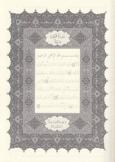 Turkuaz Gölgeli Kuran-ı Kerim - 4