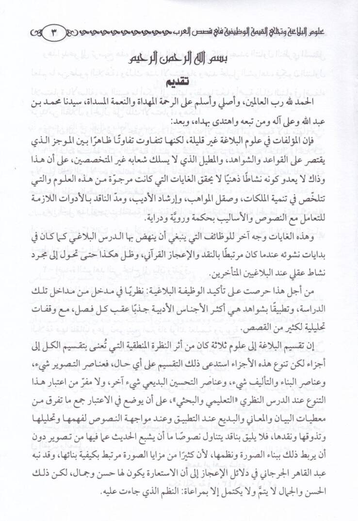 Ulumül-Belaga ve Tecellal-Kıymetil-Vazifiyye fi Kasasil-Arab  - علوم البلاغة وتجلي القيمة الوظيفية في قصص العرب - 2