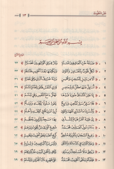 Vabilüs-sehabe  - وبل السحابة على نظم الصبابة في مدح المدينة طابة - 3
