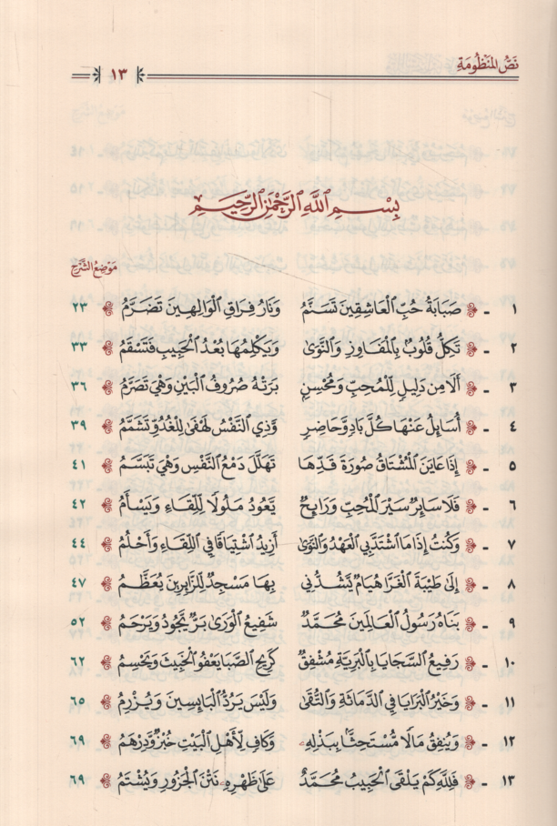 Vabilüs-sehabe  - وبل السحابة على نظم الصبابة في مدح المدينة طابة - 3