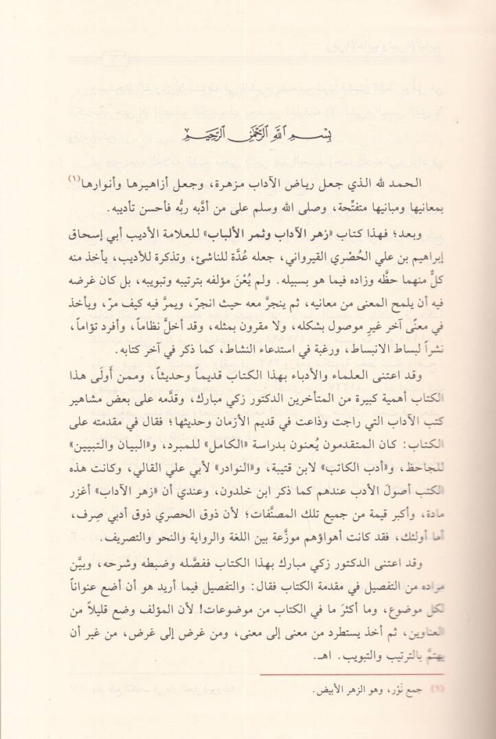 Zehrül-adab ve Semerül-Elbab - زهر الآداب وثمر الألباب - 3